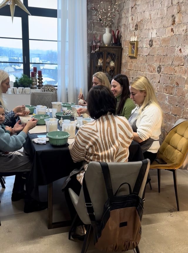 A space dedicated to creative workshops