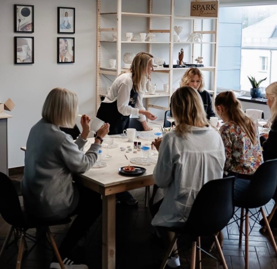A space dedicated to creative workshops